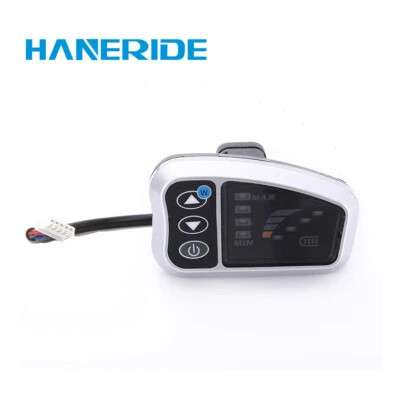 HANERIDE Pantalla Tianneng LED4 para bicicleta eléctrica Pedelec 24V/36V 250W Mifa Cyco Curtis Zündapp