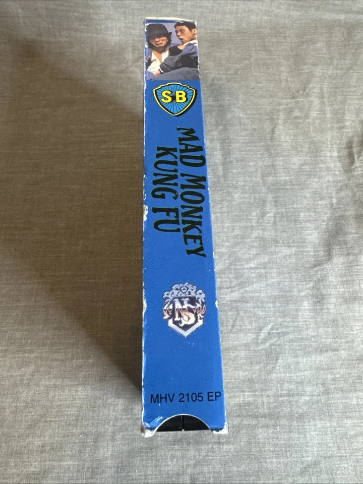 Mad Monkey Kung Fu Vhs Shaw Brothers English Dubbed Vintage Limited Edition 1999 - Image 3 of 4