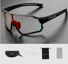 ROCKBROS Photochromic Sunglasses Unisex Cycling Glasses UV Protection Sports