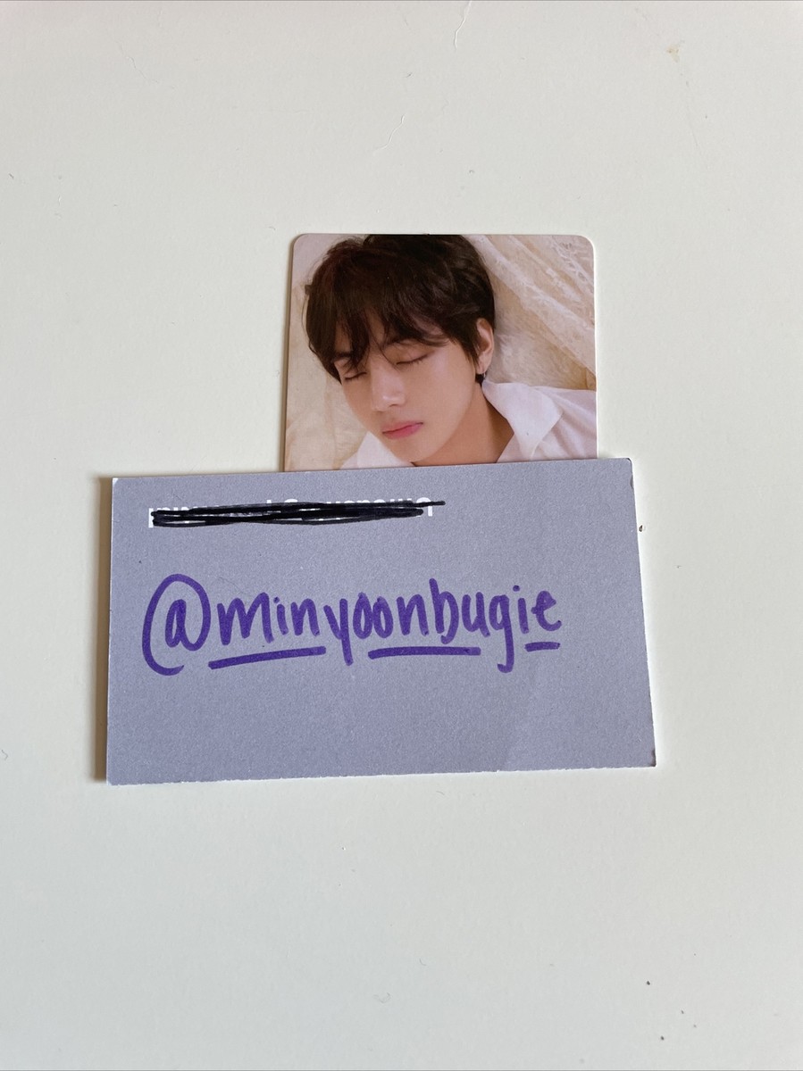 BTS V サイン入りフォトカード FAKE LOVE Taehyung BTS Fake Love Photocard | eBay