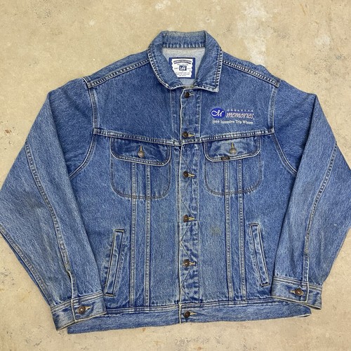 Vintage 1999 Creative Memories Incentive Trip Winner Lee Denim Jean Jacket Large