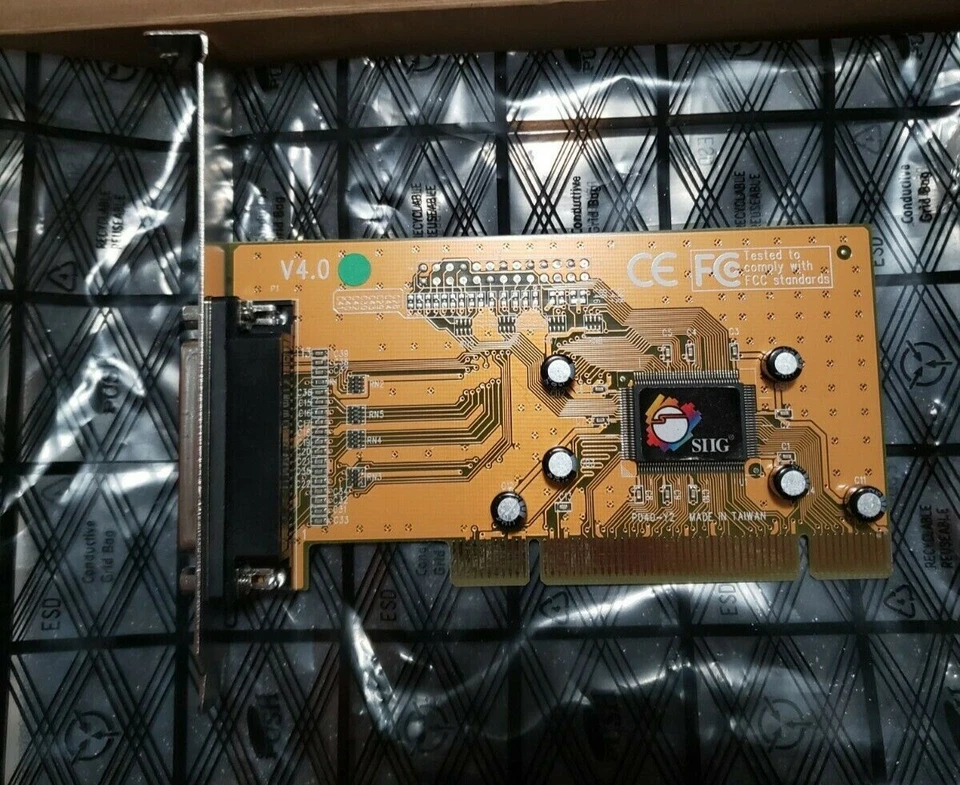 (1) SIIG Inc PCI-bus ECP/EPP Parallel I/O Card Dual Profile PCI-1P JJ-P01211 - Image 2 of 2