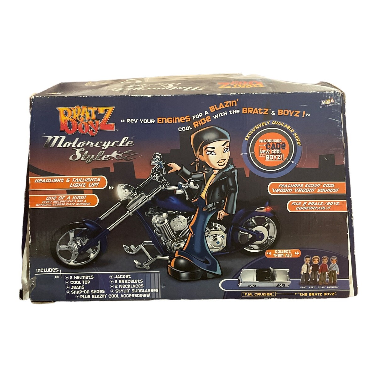 Bratz Boyz Motorcycle Style with Introducing Cade Chopper Girl