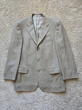 Ermenegildo Zegna silk wool blend blazer jacket mens