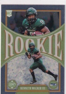 2022 LEGACY CHROME RC KENNETH WALKER III ROOKIE SEATTLE SEAHAWKS
