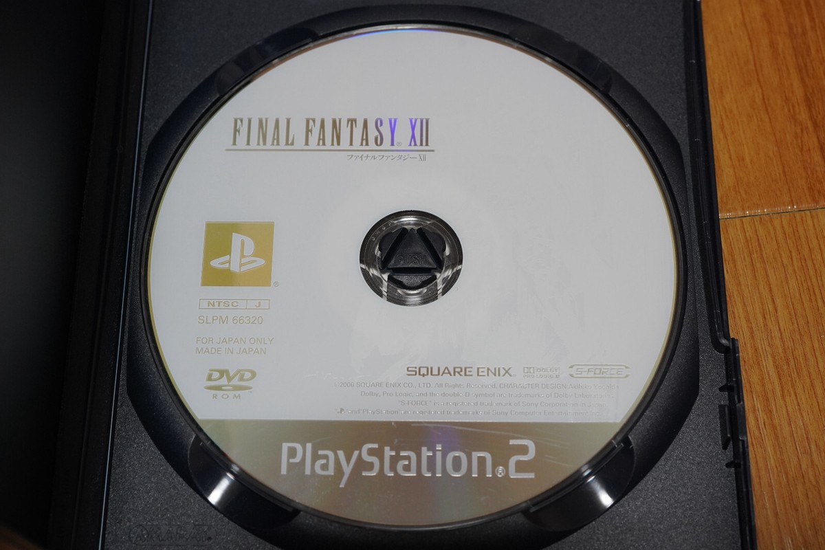 Jeu Final Fantasy XII - PlayStation 2 PS2 Version NTSC-J JAPON - Complet Avec Boîtier & Manuel
