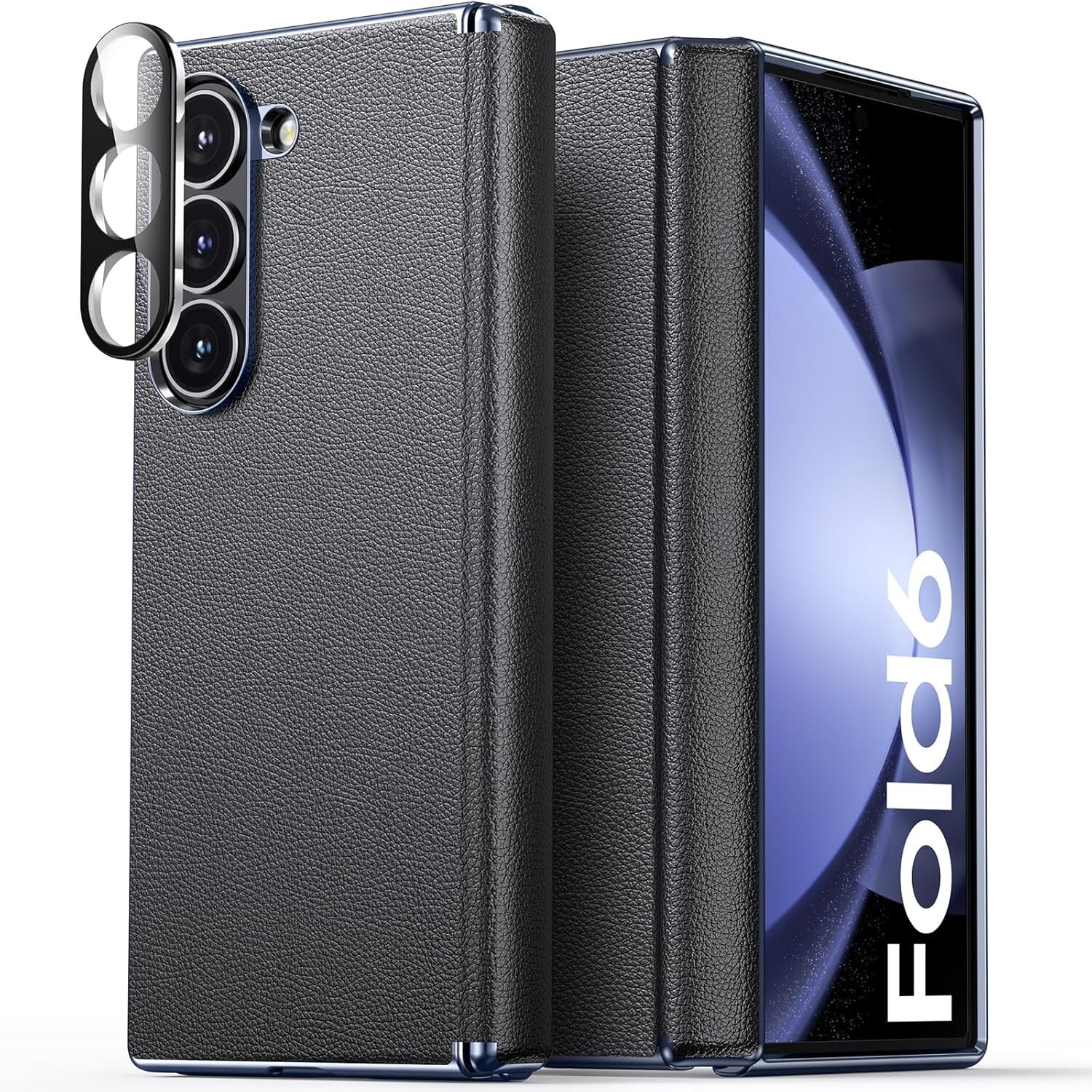 JUESHITUO for Samsung Galaxy Z Fold 6 Case, [Magnetic Hinge Protection]-image
