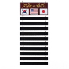 New Karate Martial Arts Belt Display Karate Taekwondo Wall Rack 10 Belts 