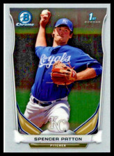 2014 BOWMAN CHROME MINI #226 SPENCER PATTON KANSAS CITY ROYALS