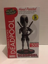 NECA X-Force Deadpool Resin Headknocker Statue SDCC 2016 LE Bobble Head