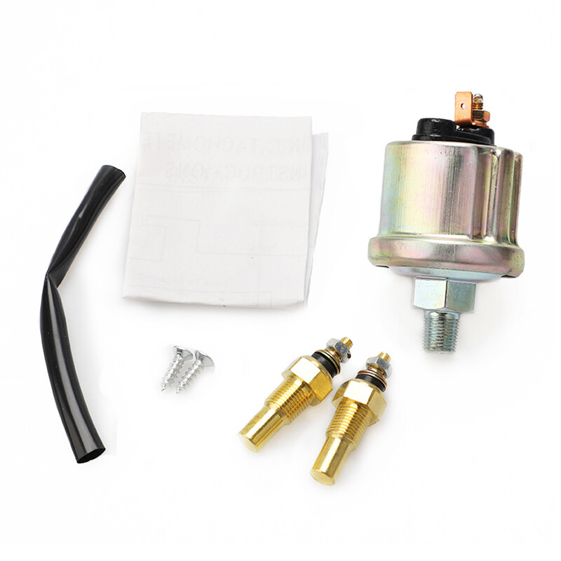 5TA Series 125mm – 5 Function In 1 Gauge – ( Tachometer & Water Temp & Oil Temp & Oil Pressure & Volt Light ) / 10 Colors - Foto 10