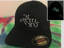 Grateful Dead Movie GLOW IN THE DARK Embroidered Flexfit Ball Cap Black or Navy