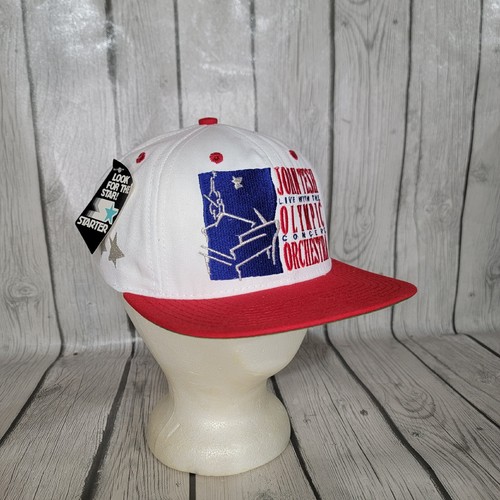 Rare VTG John Tesh Live With the Olympic Concert Orchestra Snapback Starter Hat