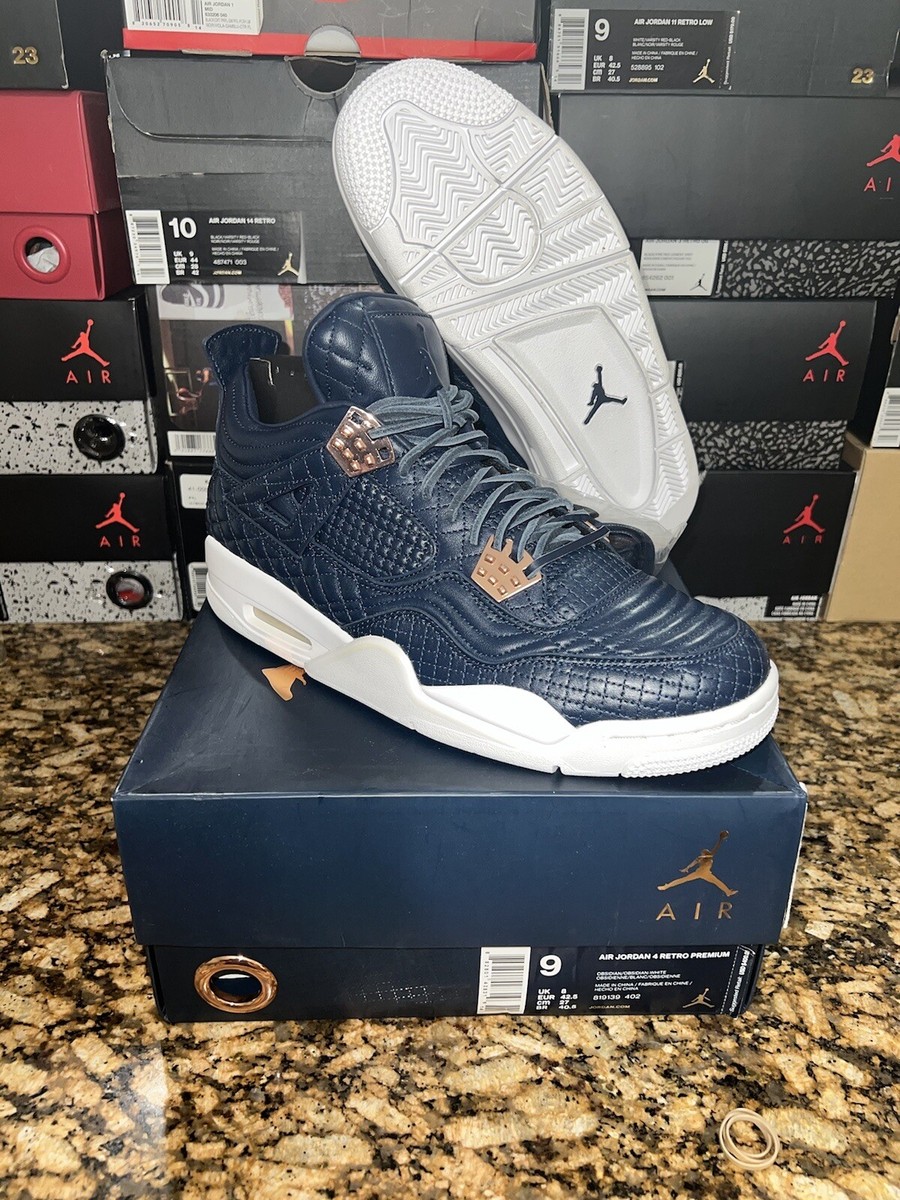 Size 9 - Jordan 4 Retro Premium Obsidian 2016 882801428319| eBay