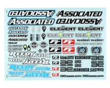 Team Associated AE Branding Decal Sheet [ASC91913]