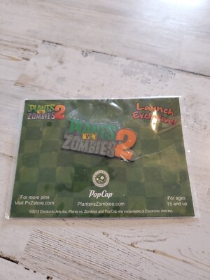 Launch Exclusive Collectible Plants vs. Zombies 2 Colorful Lapel Pin Hat lc