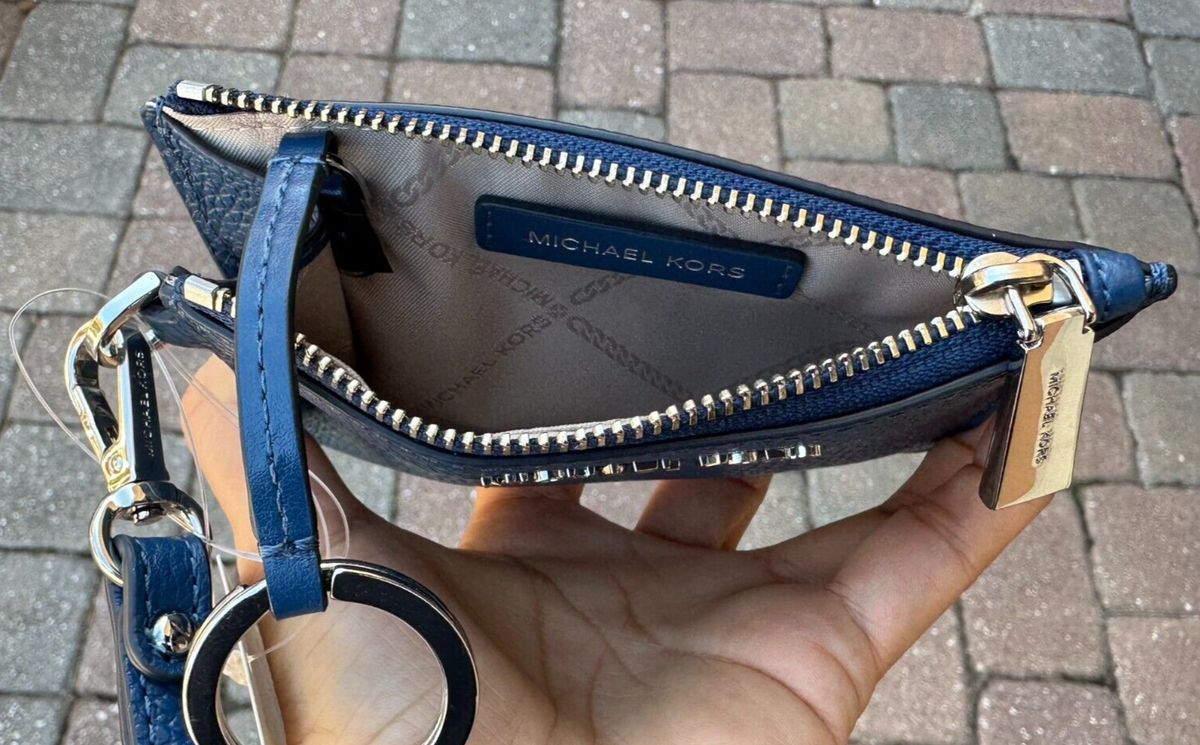 MICHAEL KORS JET SET SMALL COIN POUCH ID HOLDER WALLET WRISTLET