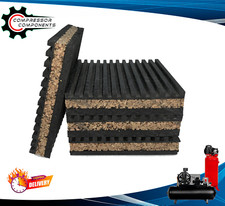 Vibration Isolation Pad / Dampener Super Heavy Duty 4x4x7/8 Inch / Set Of 4