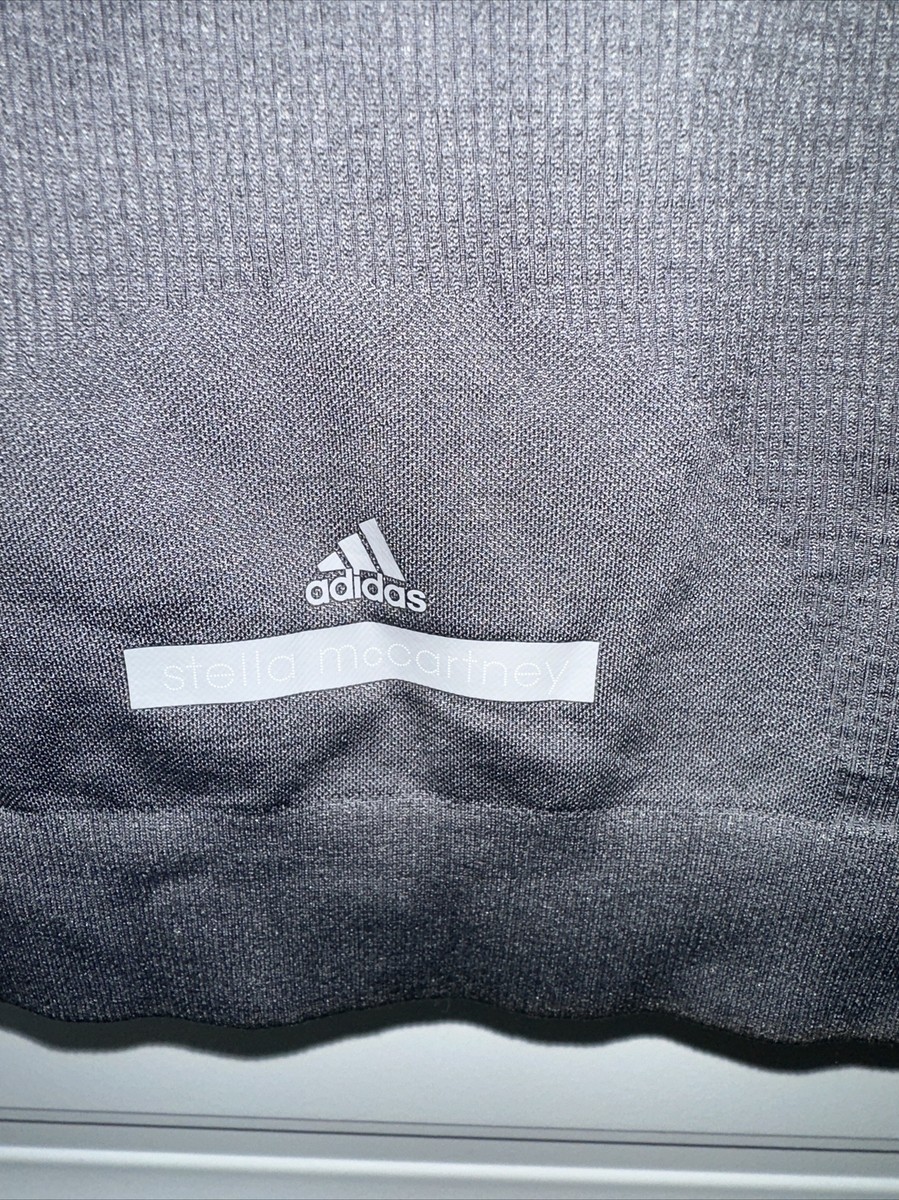 Adidas By Stella McCartney 1/4 Zip Seamless Long Sleeve Top