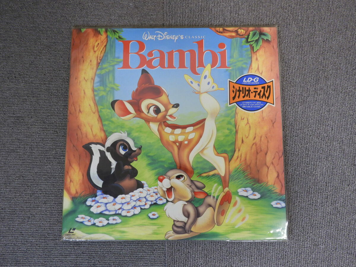 Bambi - Laser Disc - JAPAN LD Disney | eBay