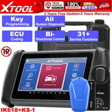 XTOOL IK618 KS-1 IMMO Programming E^C/U Coding Bidirectional Diagnostic Scanner