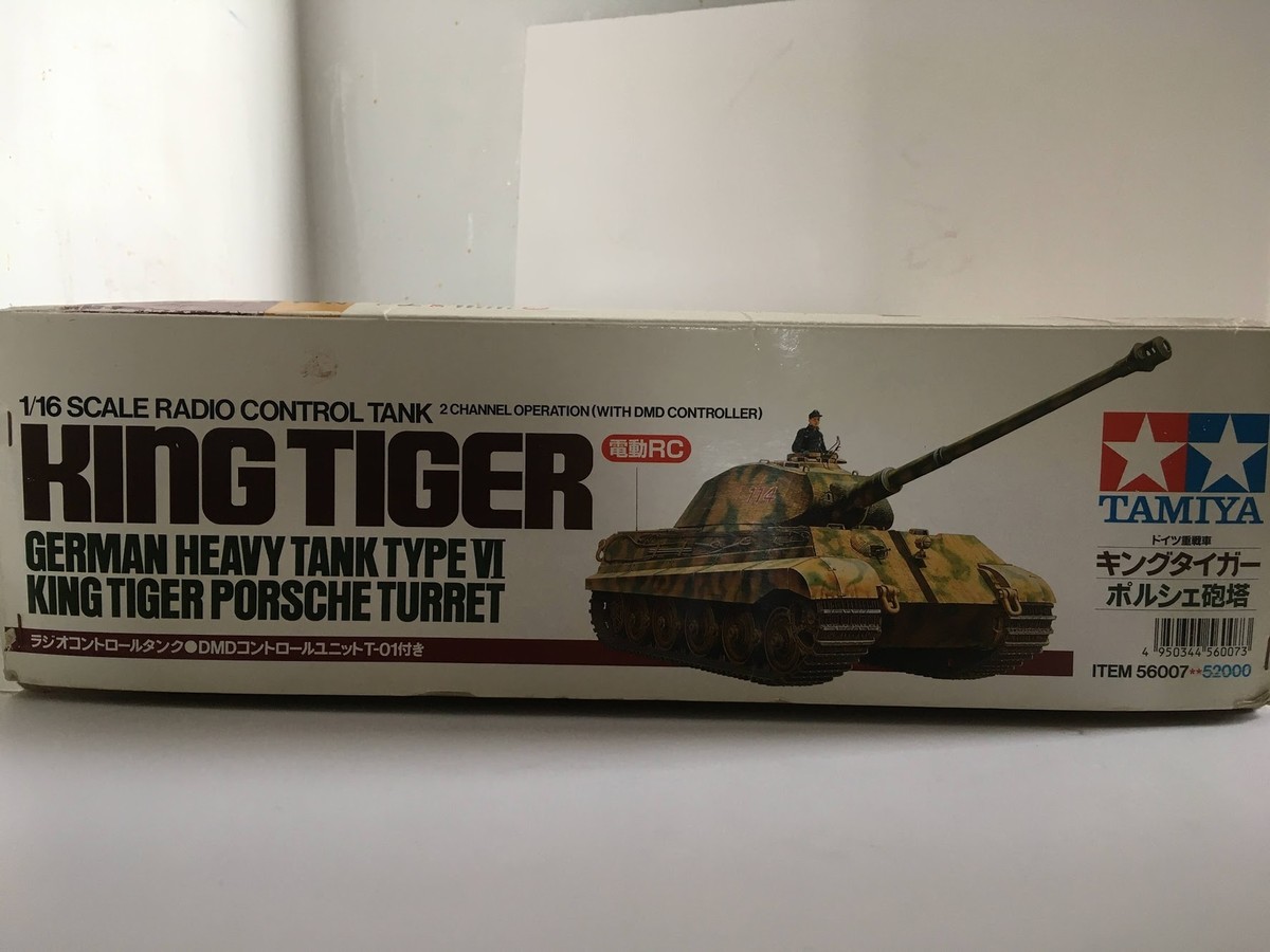 TAMIYA 1/16 REMOTE CONTROL MILITARY GERMAN TANK VEHICLE PLASTIC