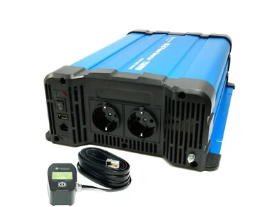 Onduleur à Sinus Pur 24V 1500W 230V Solartronics CRD Avec Télécommande - Photo 1/4