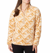 NEW Hurley Women's Soft Midweight Snap Plush Pullover Size XL