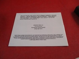 Whomp 'Em (Nintendo Entertainment System, 1991) NES COMPLETE w/ Box manual #H