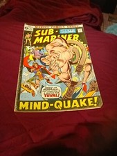 SUB-MARINER #43 (1971) 1st TUVAL GERRY CONWAY, GENE COLAN, MARVEL COMICS GROUP