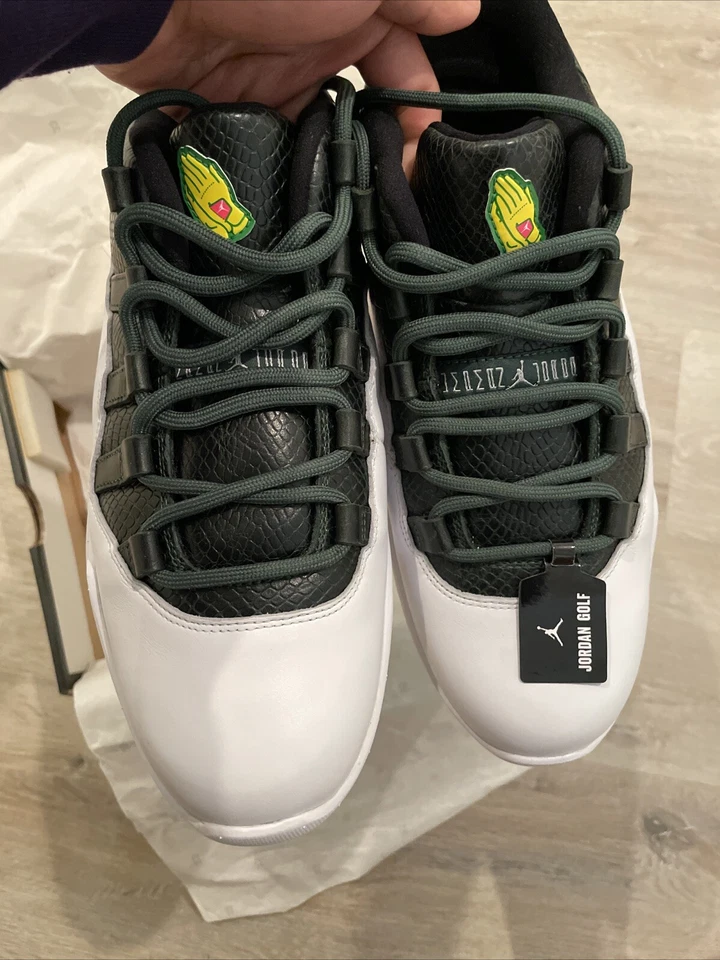 Muestra de golf Jordan 11 XI Augusta Masters - nunca lanzada Foto 4 de 4