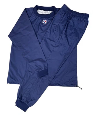 Winning Boxing Sauna suits Weight loss wear top and bottom set Navy F-77 Unisex