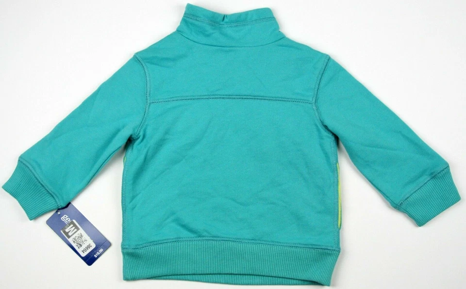 Novo Menino OshKosh Roupas Top de Lã Azul-petróleo Criança Azul-petróleo Novo com etiquetas Tamanho 18M - Imagem 2 de 4