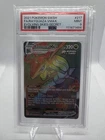 Rainbow Rare Rayquaza VMAX 217/203 Evolving Skies Secret Rare PSA 9