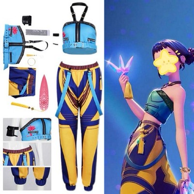 Zoey First Performance Outfit & Dart Cosplay Costume Halloween Carnival Suit
