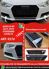 💕ART. 0176 GRIGLIE FENDINEBBIA AUDI A4 B9 2015-2019 STANDARD LOOK S4 💕