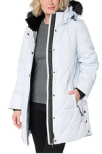 Arctic Expedition Women's Diamond Quilted Parka w/Removable Hood Water