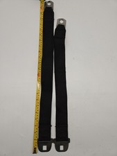 Vintage Black Seat Belt Anchor Extension Straps Pair Ha 1060 Gm Chevy Unknown