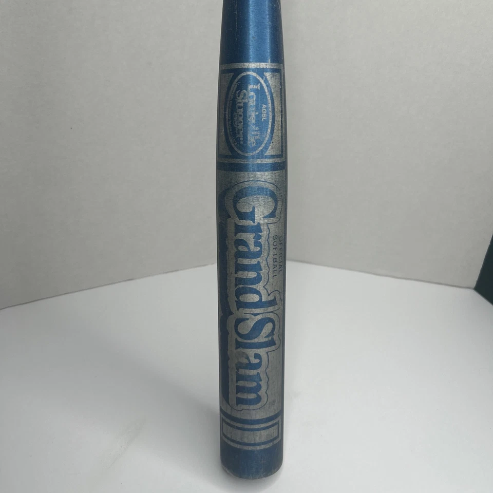 Taco de softball Louisville SLUGGER Grand Slam 34" 28oz 2 1/4" cano azul - Imagem 2 de 4