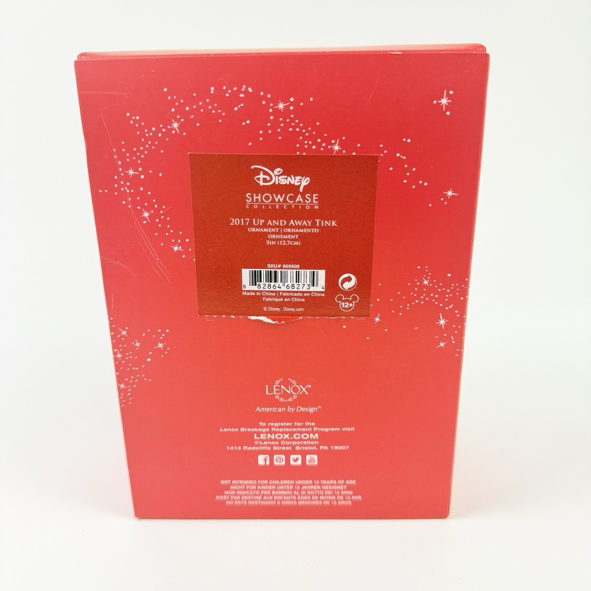 Lenox Disney 869908 up and Away Tinkerbell Ornament 2017 for sale