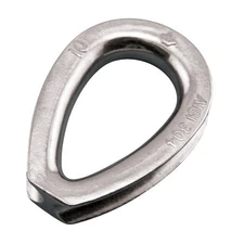 EXTRA HEAVY THIMBLE 304 STAINLESS STEEL 3/8" (S0123-XH10)