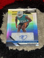 2018 PANINI PRIZM MINKAH FITZPATRICK ROOKIE RC SILVER REFRACTOR AUTO RARE SP