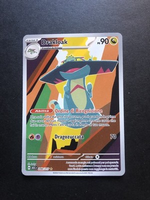Pokémon Drakloak ASC 248/217 Rare Illustration Set Heroischer Aufstieg Ita Near Mint