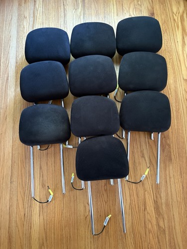 2010-2020 Grand Caravan Town Country Active Head Rest Headrest Black CLOTH OEM