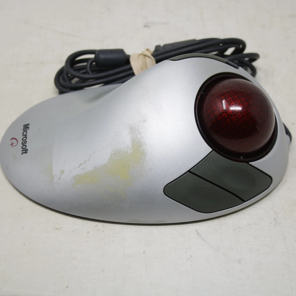 Microsoft Trackball Explorer 1.0 PS2 USB Optical Trackball - Image 2 of 4