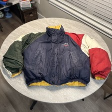 Vintage Nautica Jacket Mens XL Reversible Duc...