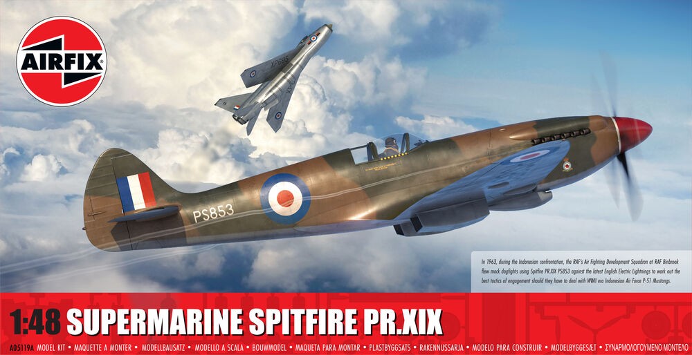 Airfix A05119A - 1/48 Supermarine Spitfire PR.XIX - New