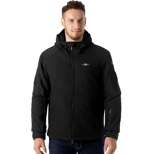 Wasoto - Black Heated & Hooded Zip Up Jacket - Adult Small - Brand New - Heated! - product listing photo