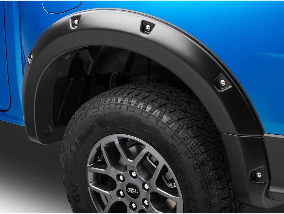 Husky Pocket Style Fender Flares Fits 04-15 Nissan Titan w/o Bedside Lockbox 4pc Foto 4 de 4