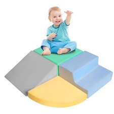 Climbing Toys for Toddlers 1-3, Foam Climb Blocks for Baby  4-Piece Baby C
